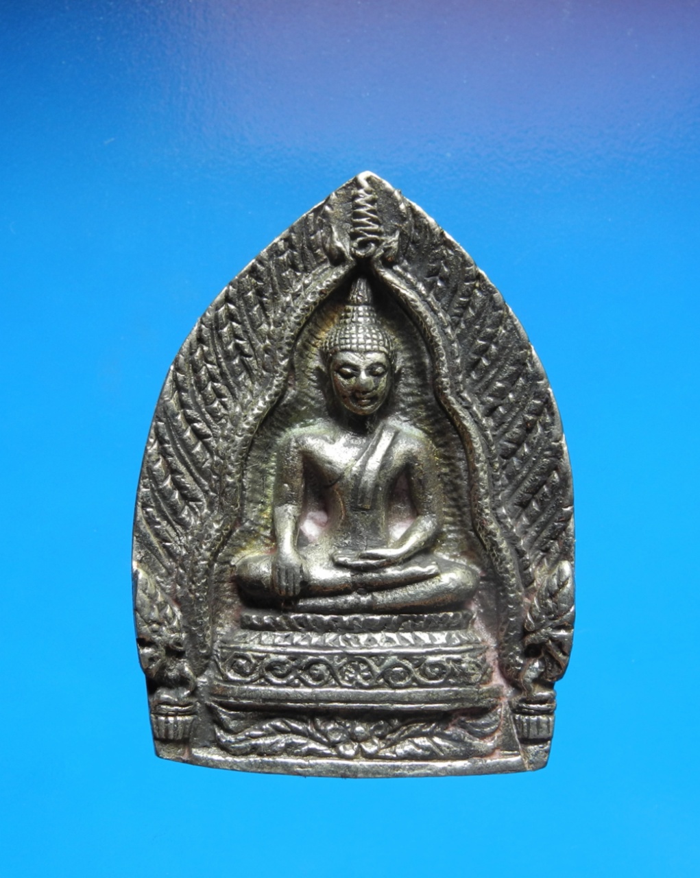 เหรียญเจ้าสัวเนื้อฆ้องโบราณหลวงปู่คำพันธ์ 